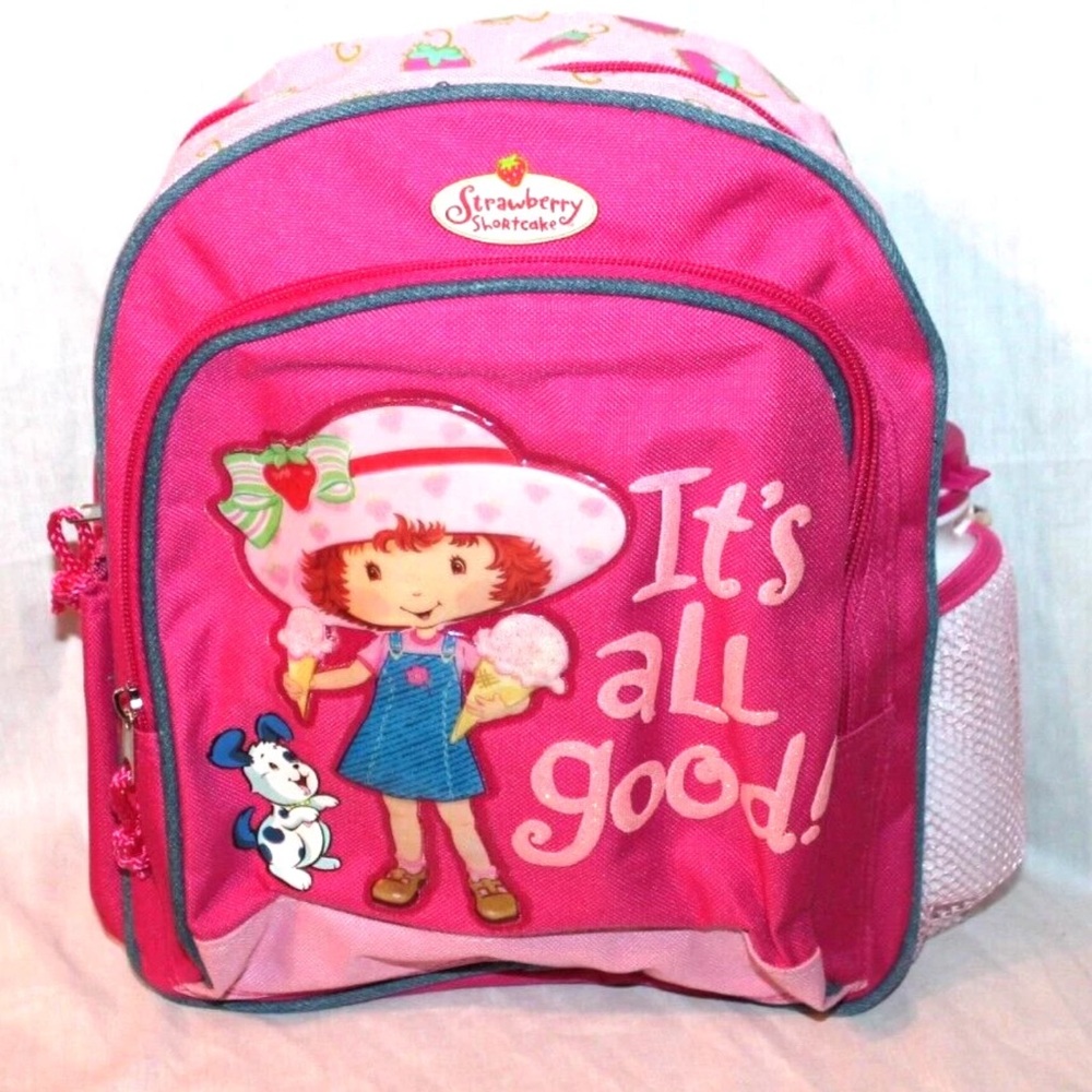 Vintage 2004 Strawberry Shortcake Mini Backpack